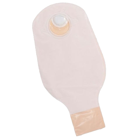 ConvaTec Colostomy Pouch Sur-Fit Natura® 411491 Two-Piece System 12 Inch Length Drainable