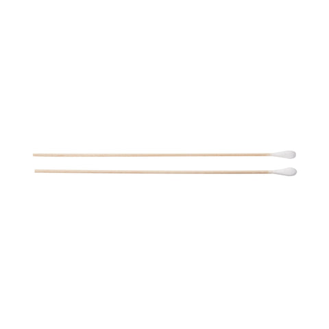 Swabstick McKesson Cotton Tip Wood Shaft 6 Inch Length Sterile 2 per Pack #24-106-2S