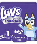 Luvs Pro Level Leak Protection Diapers, Sizes: 1-8