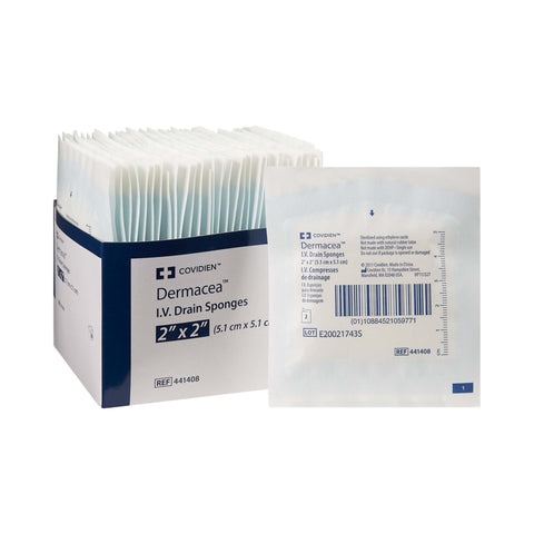 I.V. Sponge Dermacea™ Nonwoven 2 X 2 Inch Sterile