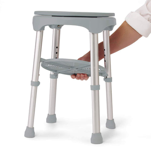 Medline Padded Swivel Shower Stool,  #G2-300KRPX1