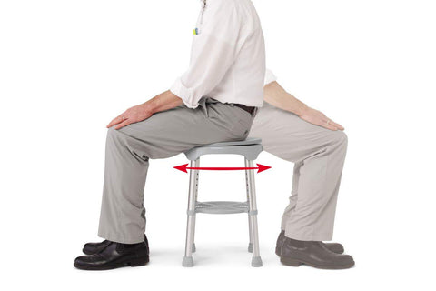 Medline Padded Swivel Shower Stool,  #G2-300KRPX1