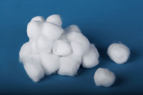 Nonsterile Cotton Balls, Size M, 1"