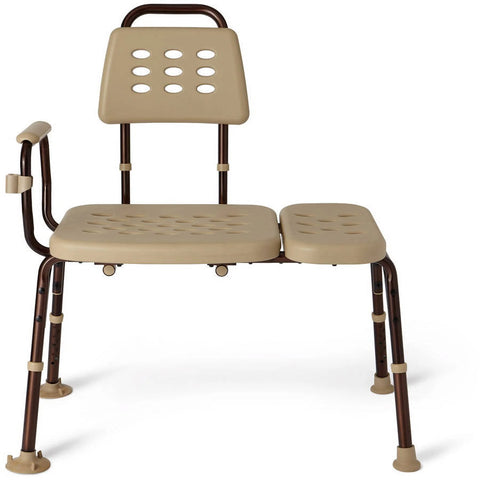Medline Transfer Bench with Microban, 350 lb. Capacity, 350 lb. Capacity,  #MDS86960ELMBH