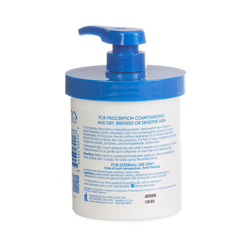 Hand and Body Moisturizer Vanicream® 16 oz. Pump Bottle Unscented Cream #45334030016