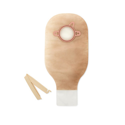 Hollister Ostomy Pouch New Image™ 18174 Two-Piece System 12 Inch Length Drainable