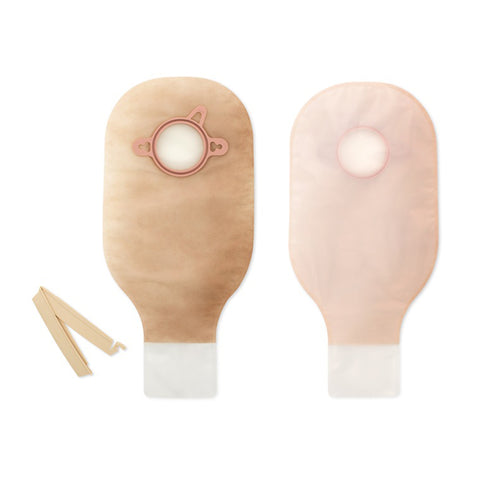 Hollister Ostomy Pouch New Image™ 18174 Two-Piece System 12 Inch Length Drainable