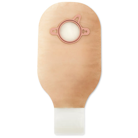 Hollister Ostomy Pouch New Image™ 18004 Two-Piece System 12 Inch Length Drainable