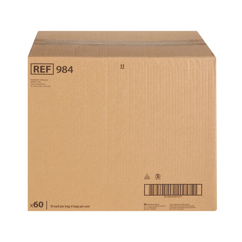 Disposable Underpad Wings™ Breathable Plus Low Air Loss 30 X 36 Inch Fluff / Polymer Heavy Absorbency #984
