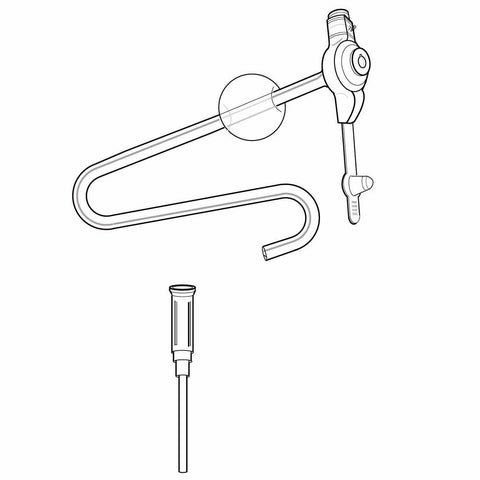 Low-Profile Jejunal Feeding Tube MIC-Key® 14 Fr. 2.0 cm Tube Silicone Sterile #0230-14-2.0