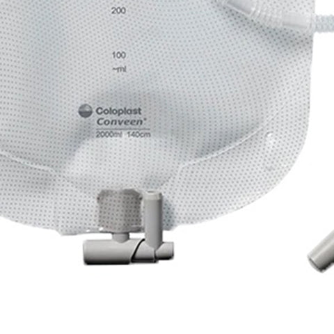 Coloplast Urinary Drain Bag Conveen® Without Valve Sterile 2,000 mL Vinyl #21356