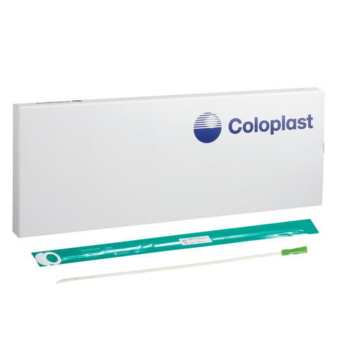 Coloplast Urethral Catheter SpeediCath® Coude Tip Hydrophilic Coated Polyurethane 14 Fr. 14 Inch #28494