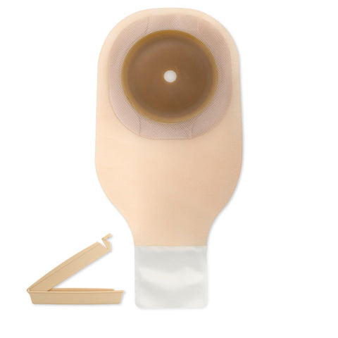 Hollister Ostomy Pouch Premier™ Flextend™ 8651 One-Piece System 12 Inch Length Trim To Fit 2-1/2 Inch Stoma Drainable