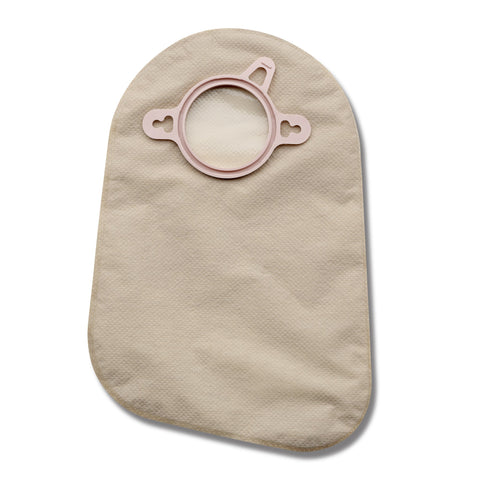 Hollister Ostomy Pouch 18382 New Image™ Two-Piece System 7 Inch Length Closed End