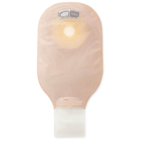 Hollister Ostomy Pouch Premier™ 88800 One-Piece System 7 Inch Length, Mini Flat, Trim to Fit 2-1/8 Inch Stoma Drainable