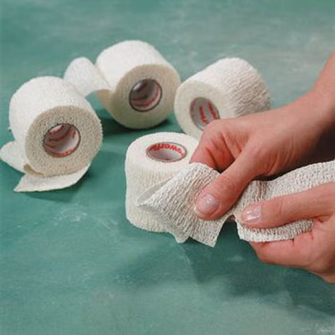 Cohesive Bandage Powerflex® 2 Inch X 6 Yard 23 lbs. Tensile Strength Self-adherent Closure Red NonSterile