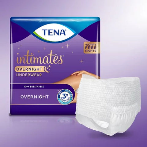 TENA Intimates Overnight Underwear, Choose Size
