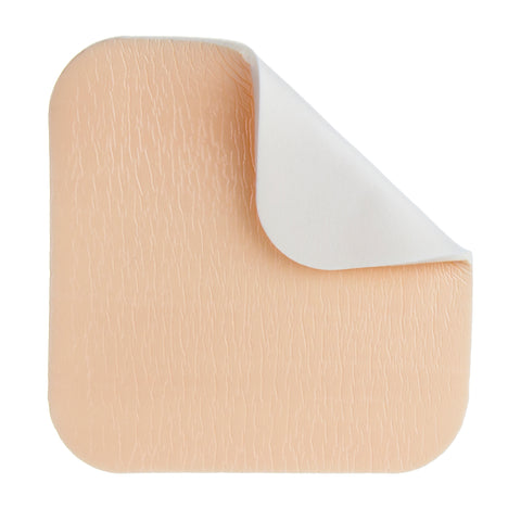 DermaRite Industries Foam Dressing DermaFoam® 4 X 4-1/4 Inch Without Border Waterproof Backing Nonadhesive Rectangle Sterile #00291E