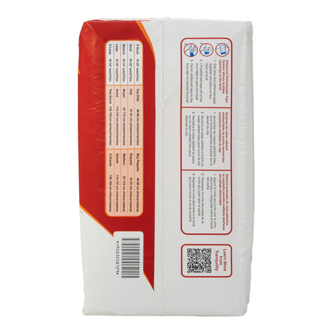 Incontinence Brief Tranquility® ATN Adult X-Large Unisex Disposable Heavy Absorbency #2187