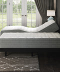 Ghostbed Hybrid 12" Medium-Plush Mattress with Luxury Adjustable Base
