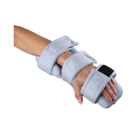 Hand Orthosis Rolyan® Kwik-Form™ Plus Universal Aluminum / Foam Left or Right Hand Blue Small, Regular