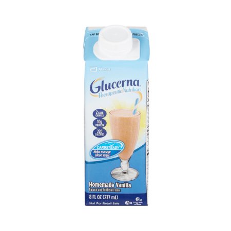 Oral Supplement Glucerna® Therapeutic Nutrition Shake Vanilla Flavor Liquid 8 oz. Carton