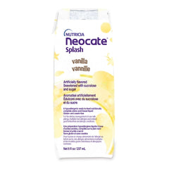 Pediatric Oral Supplement Neocate® Splash Vanilla Flavor 8 oz. Carton Liquid Amino Acid Food Allergies