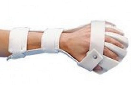 Anti-Spasticity Ball Splint Rolyan® Standard Version Preformed / Volar Side Thermoplastic Left Hand Beige Medium 3-1/2 to 4-1/2 Inch MCP Width