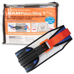 Pelvic Belt SAM Pelvic Sling™ II Standard Buckle / Hook and Loop Strap Closure Pelvis  32 to 50 Inch Hip Circumference