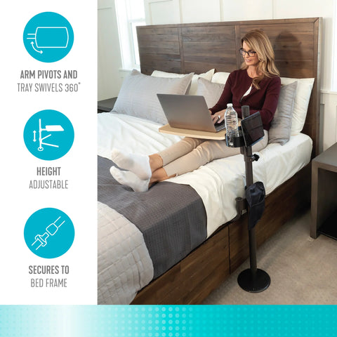 Stander EZ Swivel Overbed Table #6000, 1 EACH
