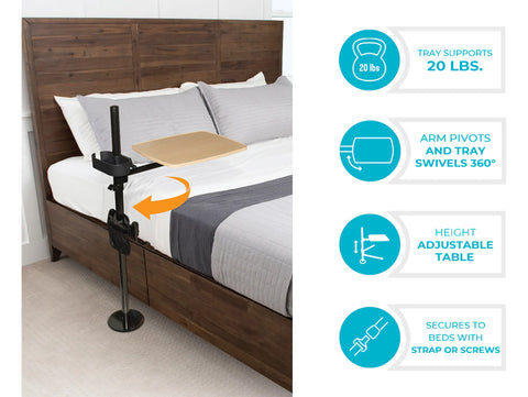 Stander EZ Swivel Overbed Table #6000, 1 EACH