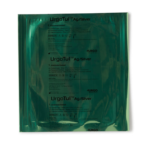 Urgo Medical North America LLC Silver Wound Contact Layer Dressing UrgoTul™AG/Silver 6 X 8 Inch Rectangle Sterile #509342