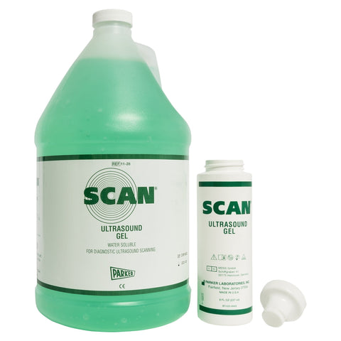 Ultrasound Gel Scan® Medium Viscosity 1 gal. Bottle NonSterile #11-28