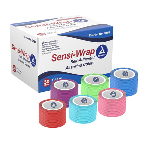 Cohesive Bandage Sensi-Wrap Standard Compression Self-adherent Closure Tan NonSterile