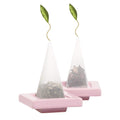 Jardin and Hanami Variety Tea Set with 2 Café Cups and 2 Tea Trays