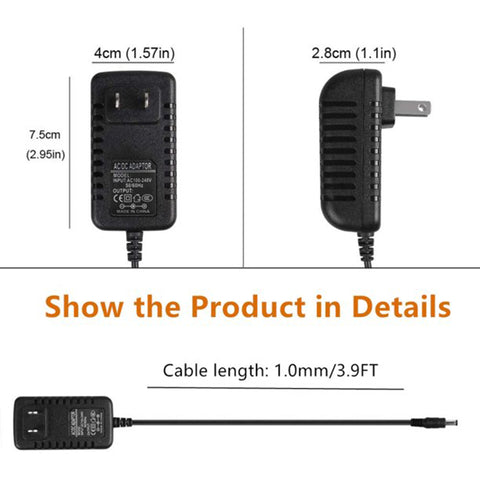 Feeding Pump Power Cord Kangaroo™ Joey For Feeding Pumps W/Adpt #383491