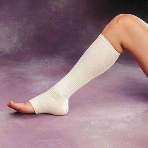 Elastic Tubular Support Bandage Tensogrip® 4 Inch X 11 Yard Medium Arm / Small Ankle Standard Compression Pull On Beige Size F NonSterile