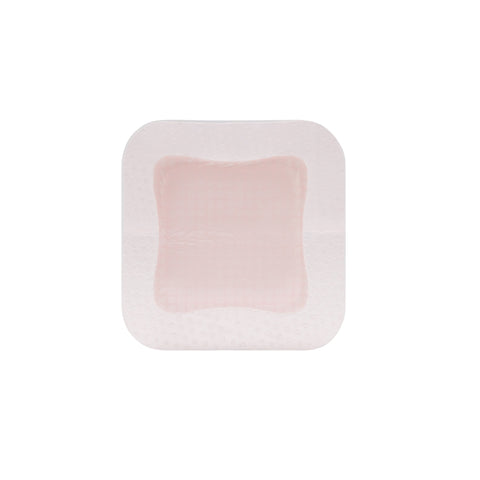 Smith & Nephew Foam Dressing Allevyn Gentle Border 3 X 3 Inch With Border Film Backing Silicone Gel Adhesive Square Sterile #66800276