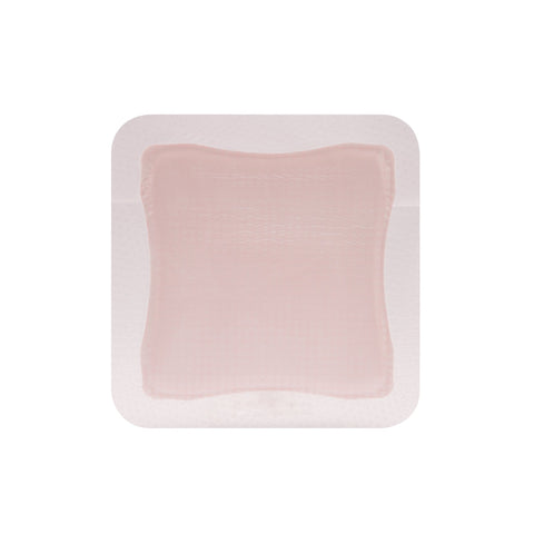 Smith & Nephew Foam Dressing Allevyn Gentle Border 5 X 5 Inch With Border Film Backing Silicone Gel Adhesive Square Sterile #66800279