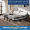 12" Iflip Sonoma Memory Foam Mattress with Adjustable Power Base