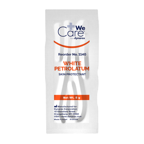Petroleum Jelly WeCare™ 5 Gram Individual Packet NonSterile