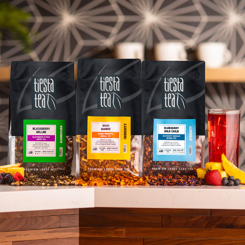 Loose Leaf Herbal Tea Variety Pack, 16 Oz, 3 Bags