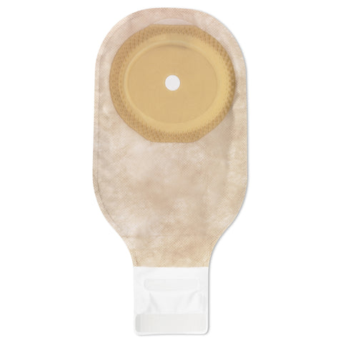 Hollister Ostomy Pouch Premier™ 88302 One-Piece System 12 Inch Length Oval, Flat, Trim to Fit 2-1/2 to 3 Inch Stoma Drainable