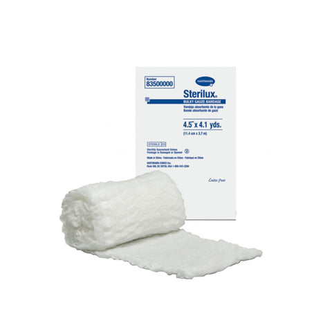 Fluff Bandage Roll Sterilux® Bulky Cotton 6-Ply 4-1/2 Inch X 4-1/10 Yard Roll Shape Sterile