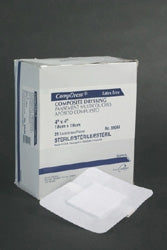 Adhesive Dressing Compdress® Gauze Square White Sterile