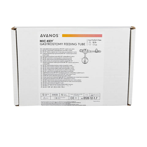 Avanos Medical Sales LLC Low Profile Gastrostomy Tube Kit MIC-Key® 12 Fr. 1.7 cm Tube Silicone Sterile #0120-12-1.7