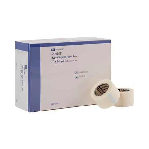 Medical Tape Kendall™ Hypoallergenic Breathable Paper White NonSterile #1596C