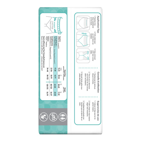 Absorbent Underwear Tranquility® Essential Pull On with Tear Away Seams Adult X-Small Unisex Disposable Heavy Absorbency #2603