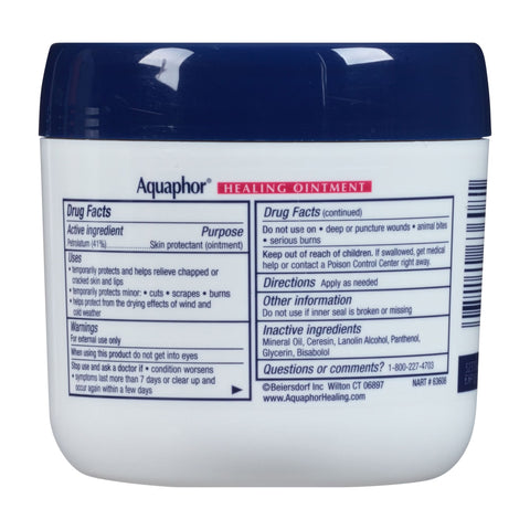 Hand and Body Moisturizer Aquaphor® Advanced Therapy 14 oz. Jar Unscented Ointment #01035610113