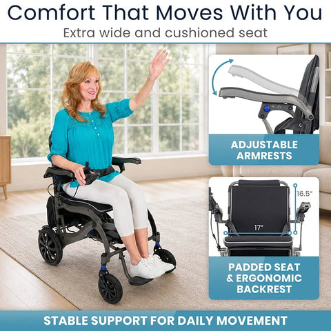 Airframe Power Wheelchair - Magnesium Collection